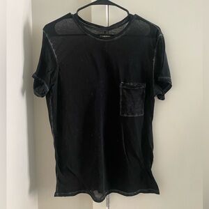 Abercrombie & Fitch Small Gray Mesh Shirt
